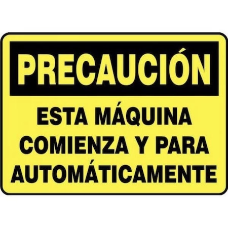 Accuform OSHA CAUTION Safety Sign  THIS SHMEQM717VP SHMEQM717VP